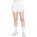 (取寄) ナイキ レディース ワン ドライ-フィット 3インチ ブリーフ ライン ショート - ウィメンズ Nike women One Dri-Fit 3in Brief Lined Short - Women's White/Reflective Silv(4)