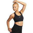 (取寄) ナイキ レディース スウォッシュ メッド スポーツ ブラ - ウィメンズ Nike women Swoosh Med Sports Bra - Women's Black/White(4)