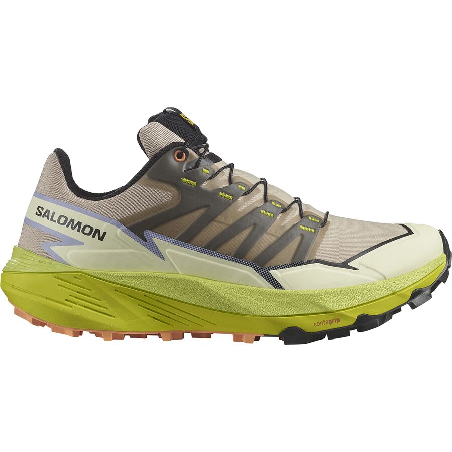 (取寄) サロモン レディース サンダークロス トレイル ランニング シューズ - ウィメンズ Salomon women Thundercross Trail Running Shoe - Women's Safari/Sulphur Spring/Black