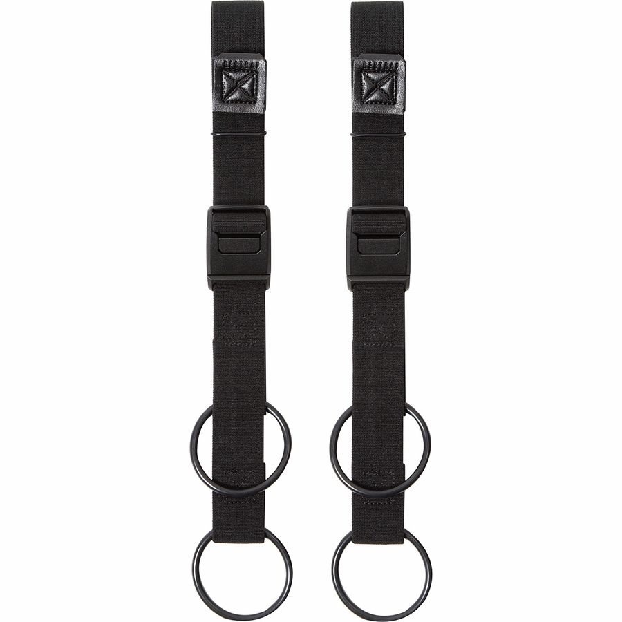 (取寄) リストラップ ラック ストラップ - ペア Restrap Rack Straps - Pair Black