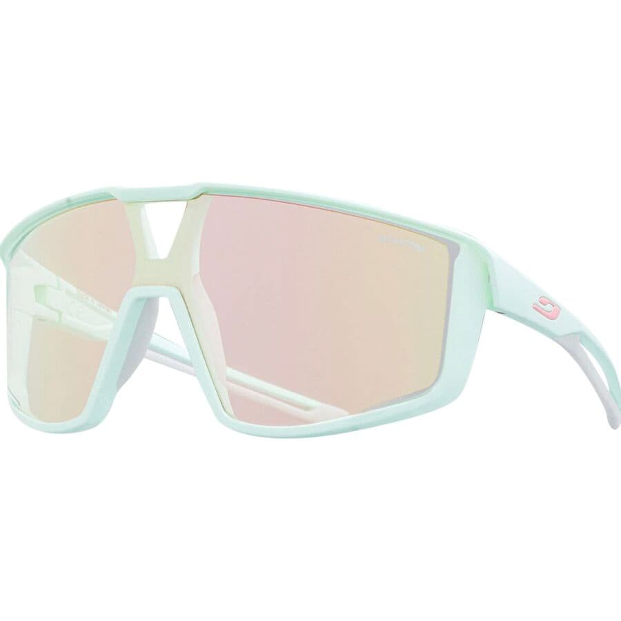 () W{ t[[ TOX Julbo Fury Sunglasses Mint/Light Green/Pink/REACTIV 1-3 LA