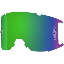 (取寄) スミス スクアッド MTB ゴーグルズ リプレイスメント レンズ Smith Squad MTB Goggles Replacement Lens Chromapop Everyday Green AF