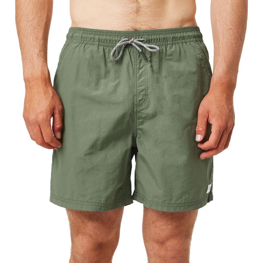 (取寄) ケイティン メンズ プールサイド ボレー スイム トランク - メンズ Katin men Poolside Volley Swim Trunk - Men's Olive
