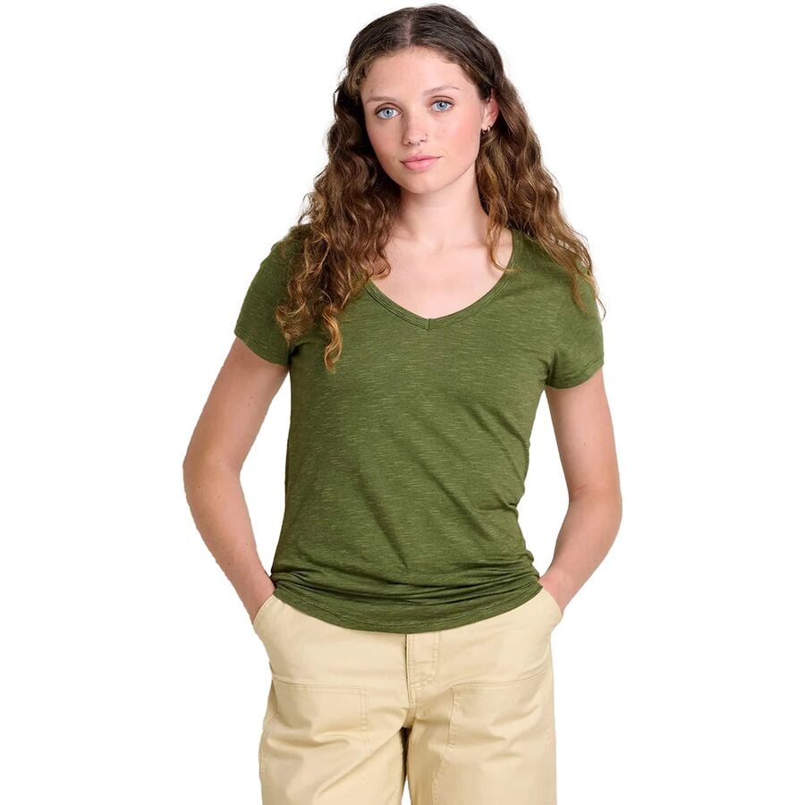 () g[hAhR[ fB[X }[[  V[gX[u T-Vc - EBY Toad&Co women Marley II Short-Sleeve T-Shirt - Women's Chive