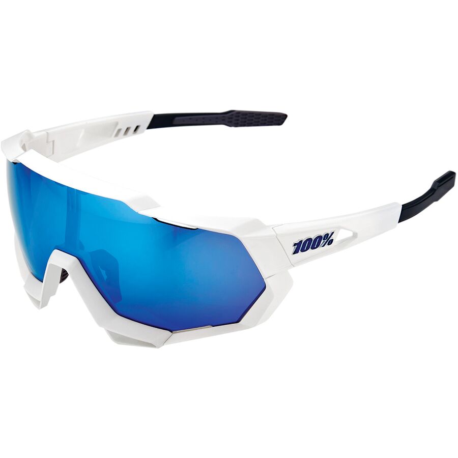 () 100% Xs[hgbv TOX 100% Speedtrap Sunglasses Matte White