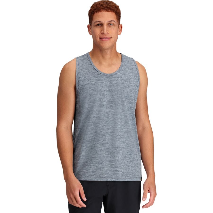 (取寄) アウトドア リサーチ メンズ エッセンシャル タンク トップ - メンズ Outdoor Research men Essential Tank Top - Men's Dawn Heather