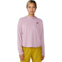 (取寄) マウンテンハードウェア レディース サンブロッカー ロング スリーブ ブーディ - ウィメンズ Mountain Hardwear women Sunblocker Long Sleeve Hoodie - Women 039 s Pink Moonstone