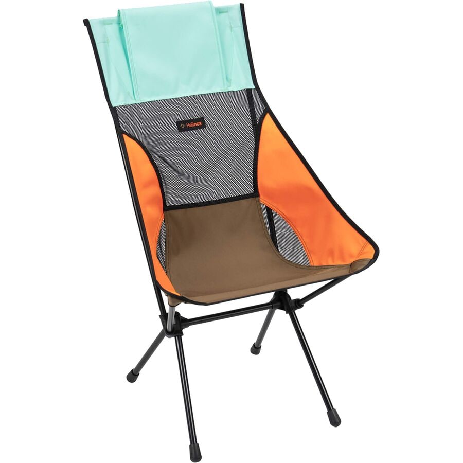 () wmbNX TZbg Lv `FA[ Helinox Sunset Camp Chair Mint MultiBlock