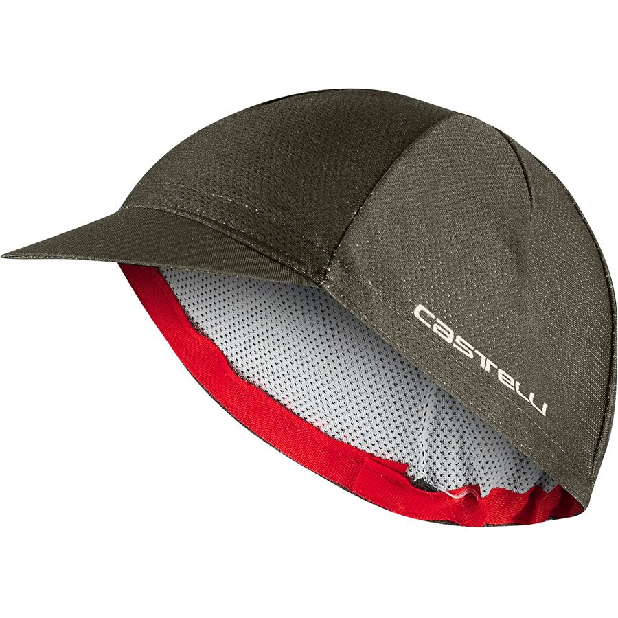 (取寄) カステリ ロッソ コルサ 2 キャップ 帽子 Castelli Rosso Corsa 2 Cap Deep Green