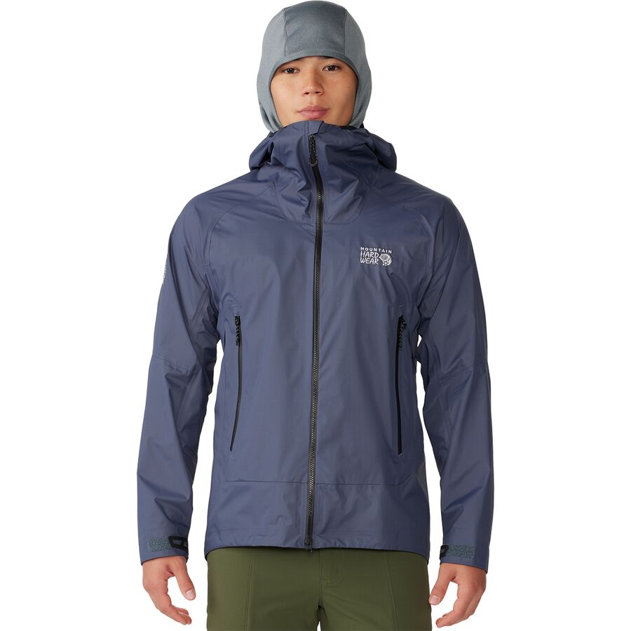() ޥƥϡɥ  UL 㥱å -  Mountain Hardwear men Premonition UL Jacket - Men's Blue Slate
