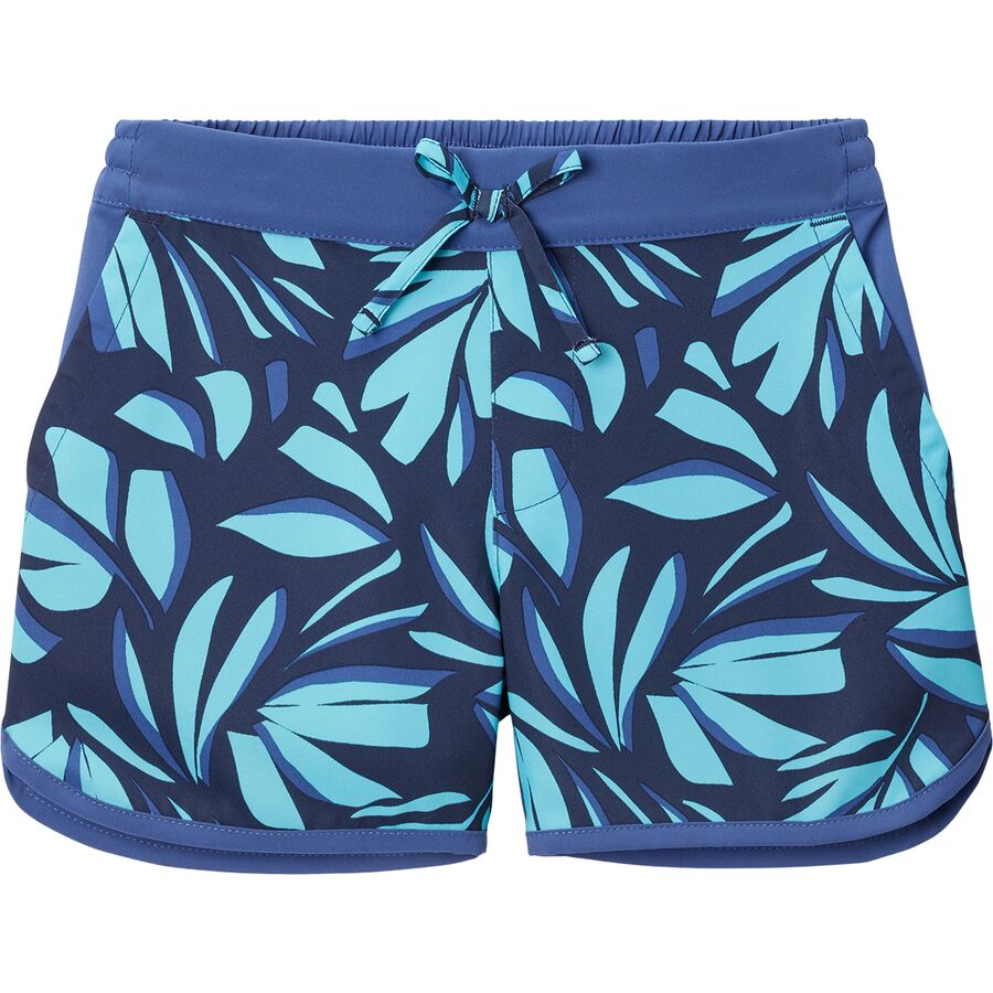 (取寄) コロンビア ガールズ サンディー ショアーズ ボードショーツ - ガールズ Columbia girls Sandy Shores Boardshort - Girls 039 Aquamarine Areca/Eve