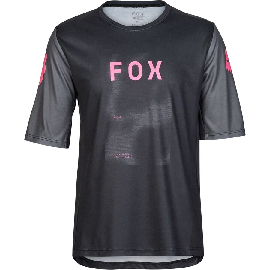 () եå졼 å 󥸥㡼 ȥ롼 ɥ 硼ȥ꡼ 㡼 - å Fox Racing kids Ranger Tru Dri Short-Sleeve Jersey - Kids' Black Taunt