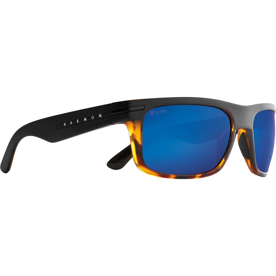 () P[m o[lbg Eg |[CYh TOX Kaenon Burnet Ultra Polarized Sunglasses Matte Black/Tortoise/Ultra Pacific Blue