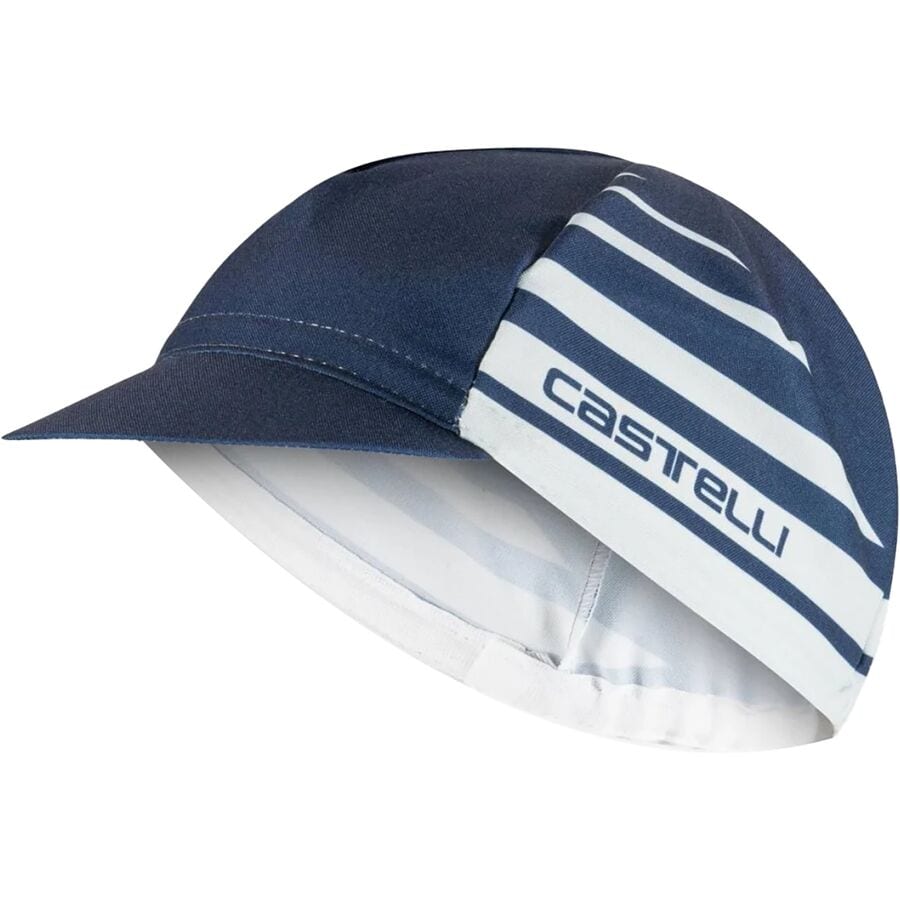(取寄) カステリ クラシッコ キャップ 帽子 Castelli Classico Cap Belgian Blue/Silver Gray