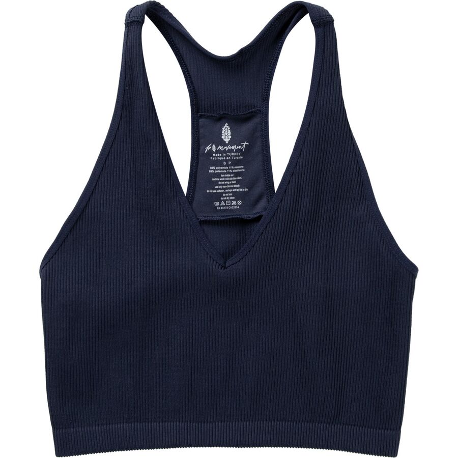 () Gts[ [ug fB[X t[ X[ Nbv ^N gbv - EBY FP Movement women Free Throw Crop Tank Top - Women's Midnight Navy