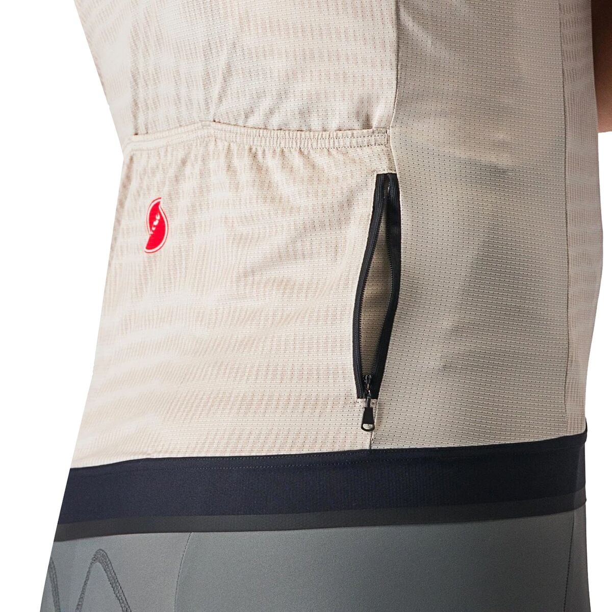 (取寄) カステリ メンズ アンリミテッド エンデュランス ジャージ - メンズ Castelli men Unlimited Endurance Jersey - Men's Silver Moon/Orange Rust 3