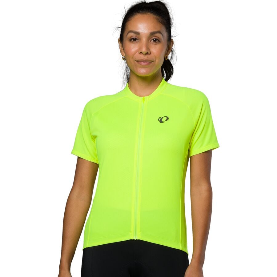 (取寄) パールイズミ レディース クエスト ショートスリーブ ジャージ - ウィメンズ PEARL iZUMi women Quest Short-Sleeve Jersey - Women's Screaming Yellow