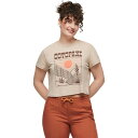 (取寄) コトパクシ レディース ウェスタン ヒルズ オーガニック クロップ T-シャツ - ウィメンズ Cotopaxi women Western Hills Organic Crop T-Shirt - Women 039 s Oatmeal