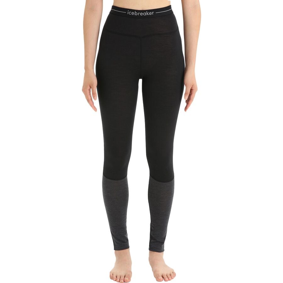 () ACXuCJ[ fB[X 150 ][jbg MX - EBY Icebreaker women 150 ZoneKnit Legging - Women's Black/Jet Heather/Cb