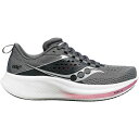 (取寄) サッカニー レディース ライド 17 ランニング シューズ - ウィメンズ Saucony women Ride 17 Running Shoe - Women's Cinder/Orchid