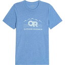 (取寄) アウトドア リサーチ アドボケート T-シャツ Outdoor Research Advocate T-Shirt Topaz/Titanium