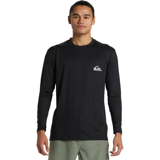 (取寄) クイックシルバー メンズ エブリデイ サーフ ロング-スローブ Tシャツ - メンズ Quiksilver men Everyday Surf Long-Sleeve T-Shirt - Men's Black (取寄) クイックシルバー メンズ エブリデイ サーフ ロング-スローブ Tシャツ - メンズ Quiksilver men Everyday Surf Long-Sleeve T-Shirt - Men's Black