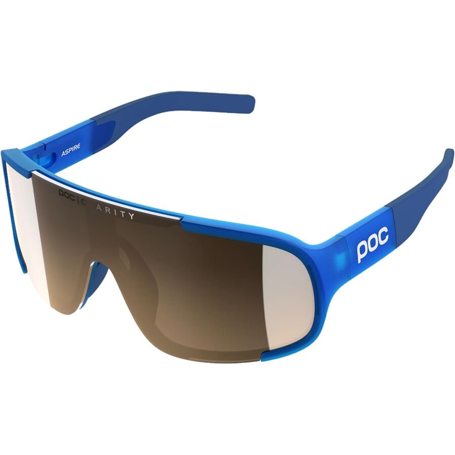 () POC AXpC[ TOX POC Aspire Sunglasses Uranium Black/Clarity Universal/Sunny Grey