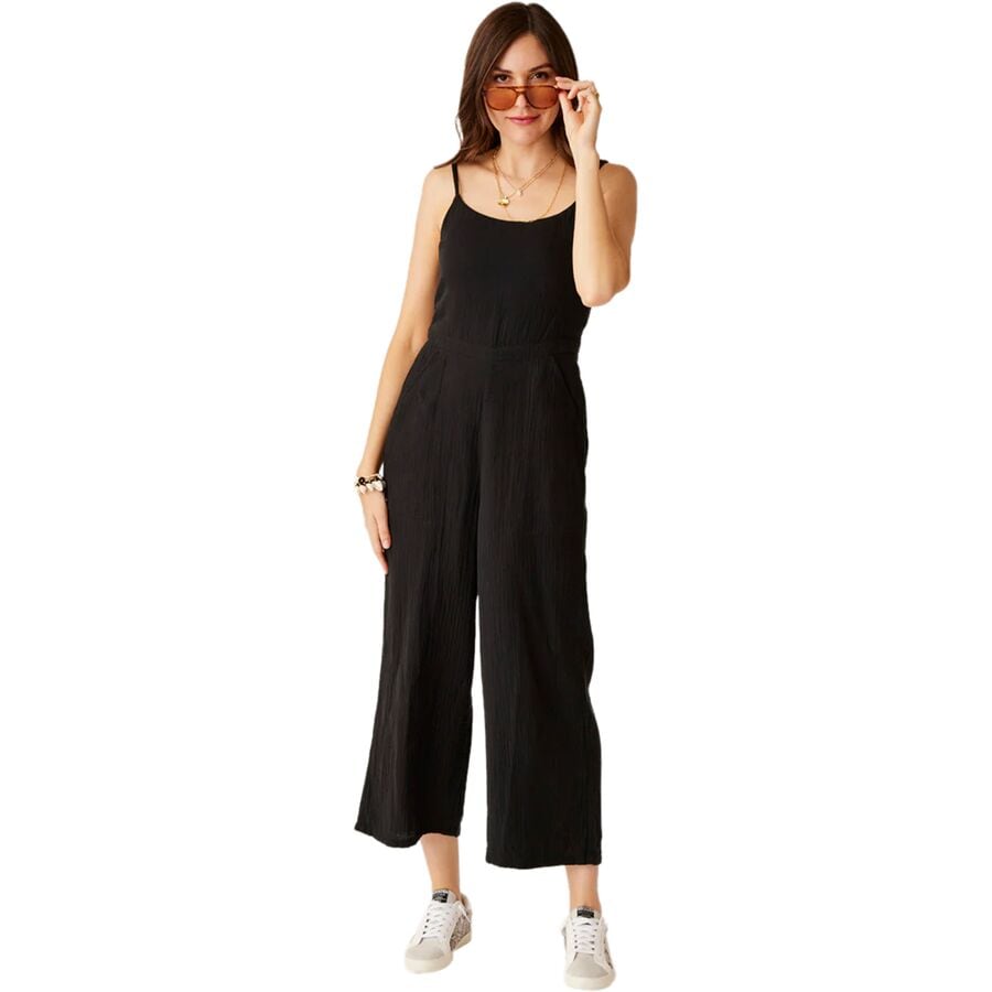 () J[ fUC fB[X mbNX K[[ WvX[c - EBY Carve Designs women Knox Gauze Jumpsuit - Women's Black