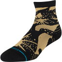 () X^X T _Xg NI[^[ \bN Stance Sun Dust Quarter Sock Black/Brown