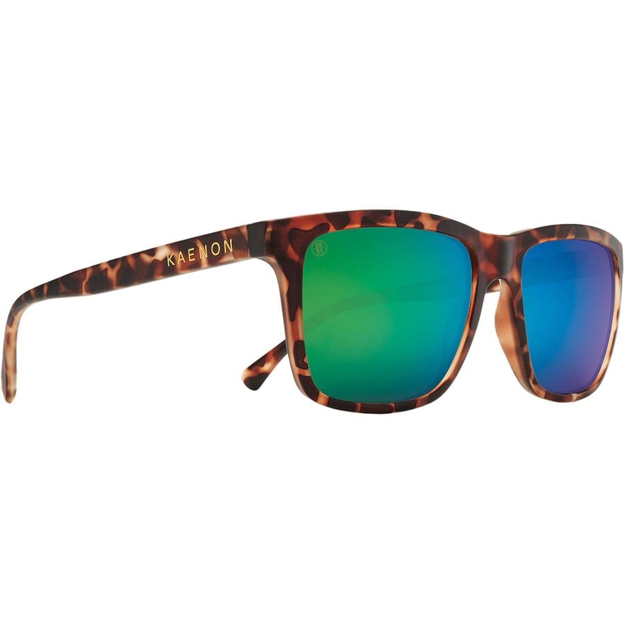 () P[m xjX |[CYh TOX Kaenon Venice Polarized Sunglasses Matte Tortoise/Brown 12 Coastal Green Mirror