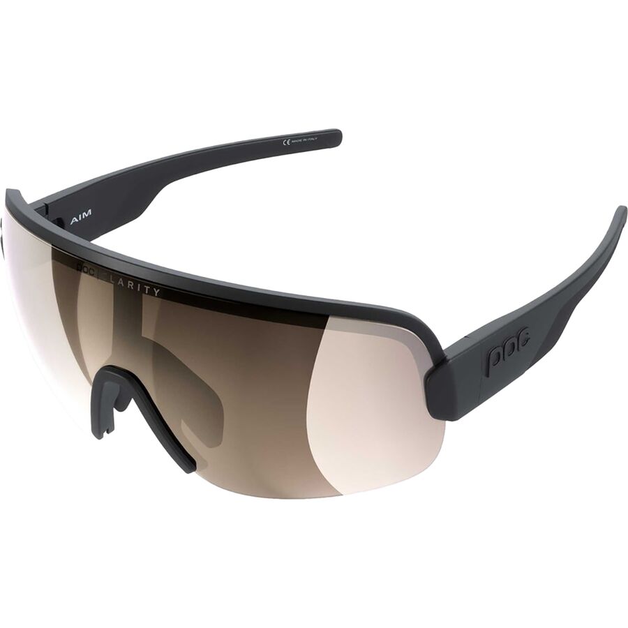 () POC GC TOX POC Aim Sunglasses Uranium Black/Clarity Trail/Partly Sunny Light Silver