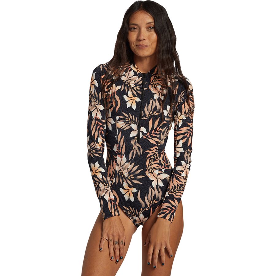 () r{ fB[X R[ K[fi[Y {fBX[c - EBY Billabong women Coral Gardeners Bodysuit - Women's Multi