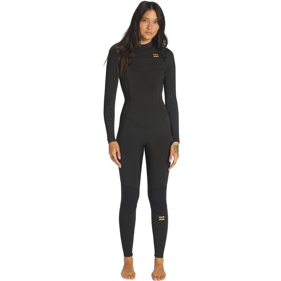 (取寄) ビラボン レディース 3/2MM シナジー CZ フル ウェットスーツ - ウィメンズ Billabong women 3/2mm Synergy CZ Full Wetsuit - Women's Wild Black