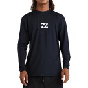 (取寄) ビラボン メンズ オール デイ ウェーブ Lf ロング-スローブ ラッシュガード - メンズ Billabong men All Day Wave LF Long-Sleeve Rashguard - Men 039 s Black