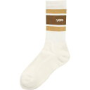 (取寄) バンズ メンズ ベター ストライプ クルー ソック - メンズ Vans men Better Stripe Crew Sock - Men's Marshmallow