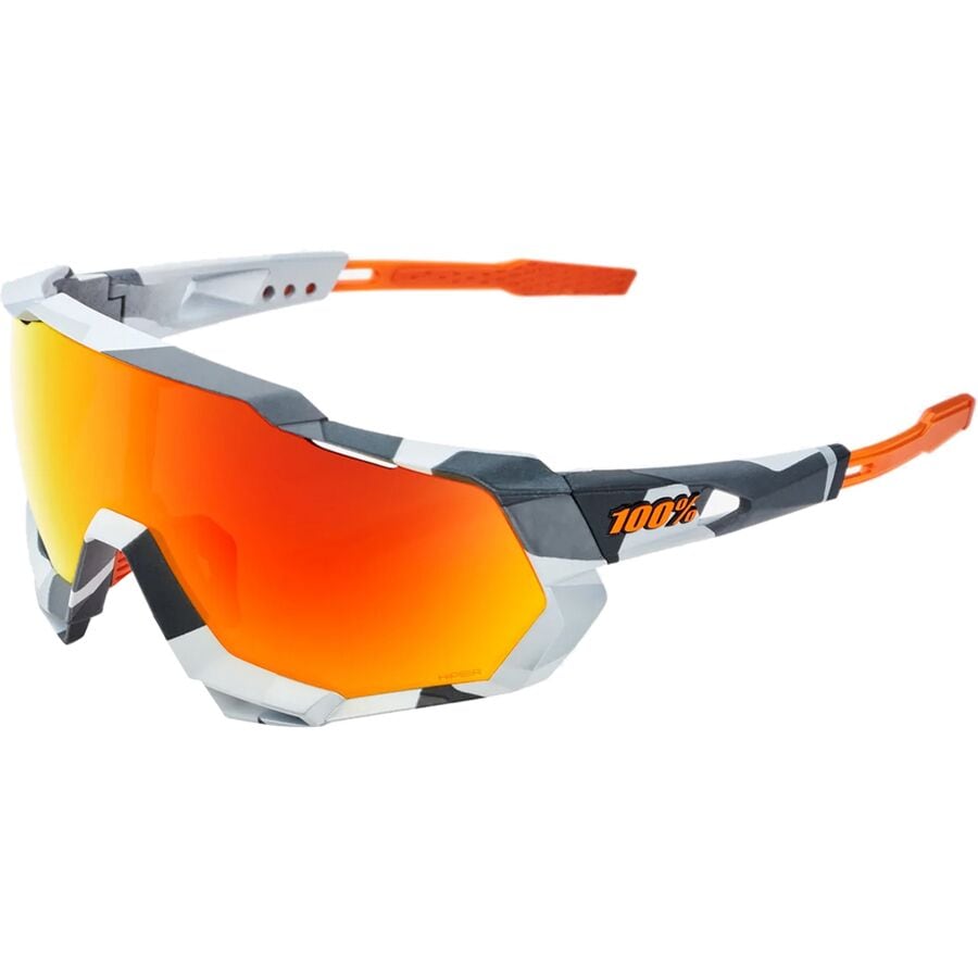 () 100% Xs[hgbv TOX 100% Speedtrap Sunglasses Soft Tact Grey Camo