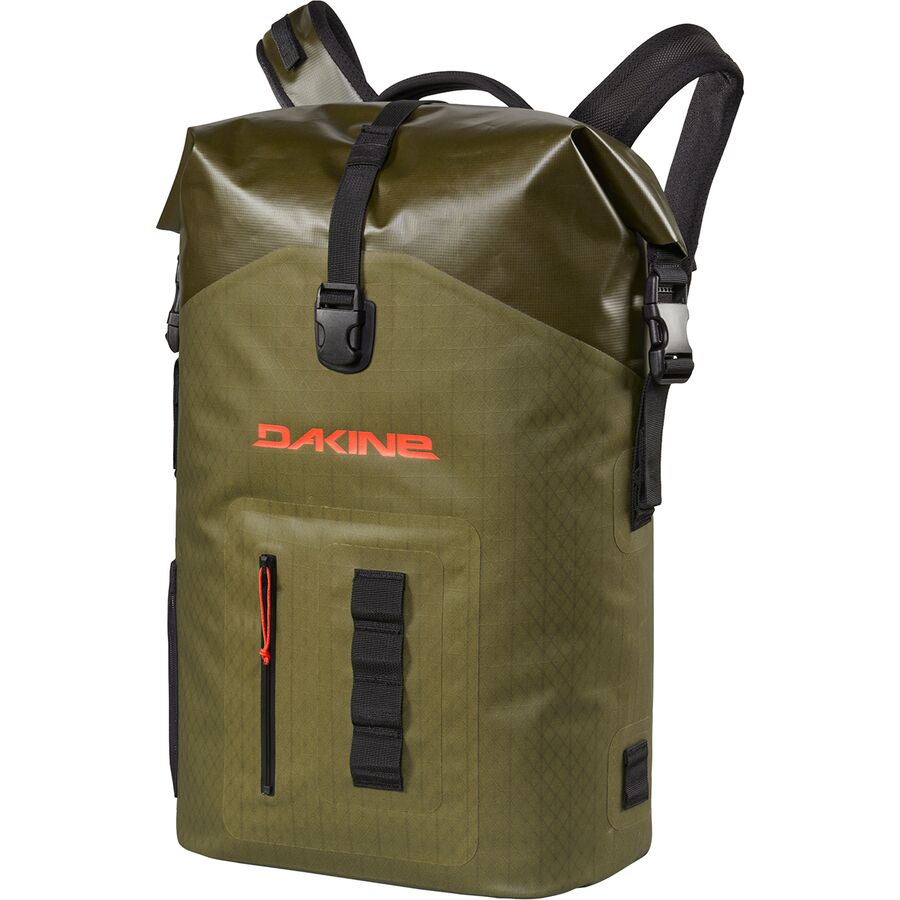 ()   å/ɥ饤 ȥå 34L ѥå DAKINE Cyclone Wet/Dry Rolltop 34L Pack Dark Olive