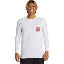 () NCbNVo[ Y GufC T[t O-X[u T-Vc - Y Quiksilver men Everyday Surf Long-Sleeve T-Shirt - Men's White/Black