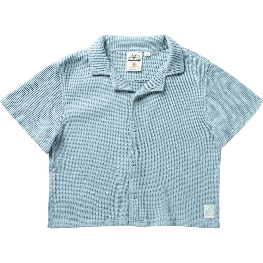 () rA[hS[g fB[X Ri Vc - EBY Bearded Goat women Kona Shirt - Women's Blue