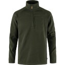 (取寄) フェールラーベン メンズ フリース 1/2-ジップ - メンズ Fjallraven men Ovik Fleece 1/2-Zip - Men's Deep Forest(4)