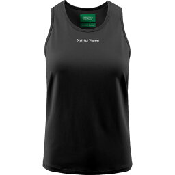 (取寄) ディストリクトヴィジョン レディース ライトウェイト シングレット - ウィメンズ District Vision women Lightweight Singlet - Women's Black