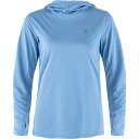 () tF[[x fB[X ArXR T u[fB - EBY Fjallraven women Abisko Sun Hoodie - Women's Ultramarine