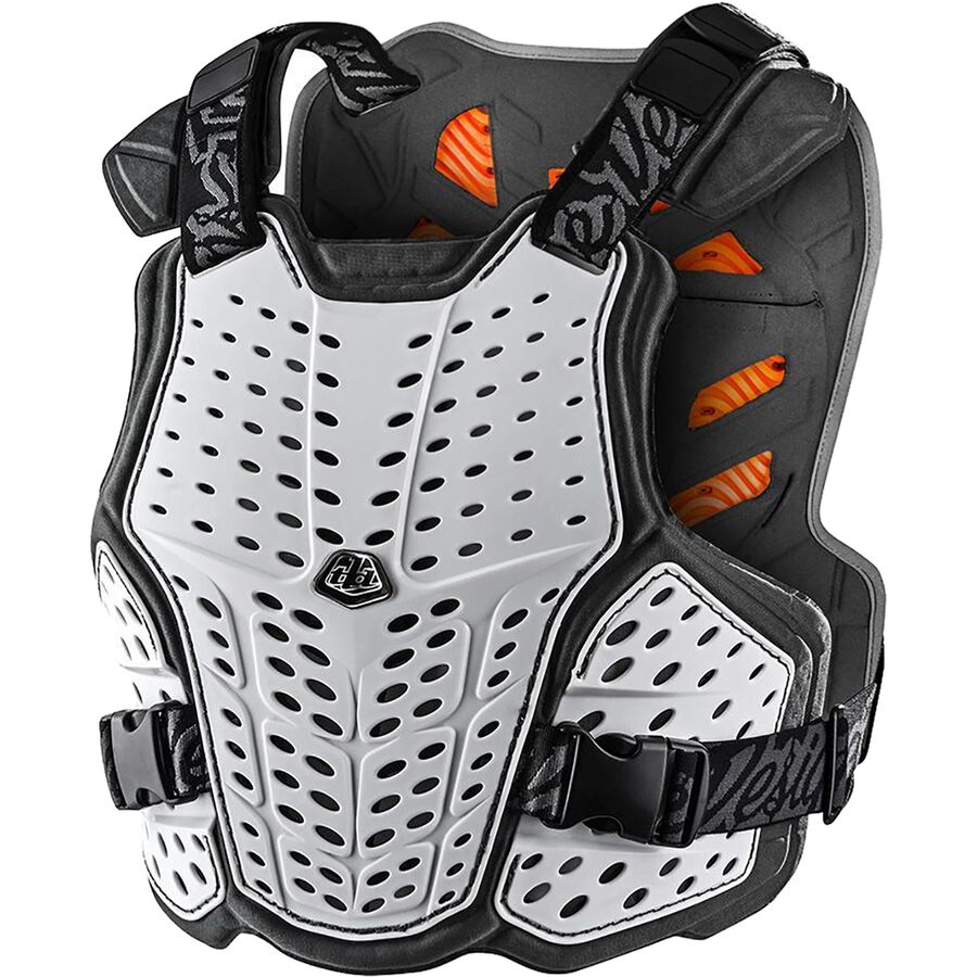 (取寄) トロイリーデザインズ ロックファイト CE フレックス チェスト プロテクター Troy Lee Designs Rockfight CE Flex Chest Protector White