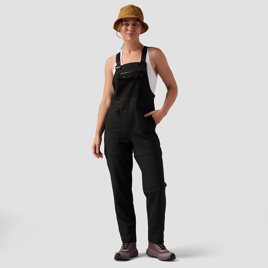 () XgCbN fB[X _[ WbvIt I[o[I[ - EBY Stoic women Wander Zip-Off Overall - Women's Stretch Limo