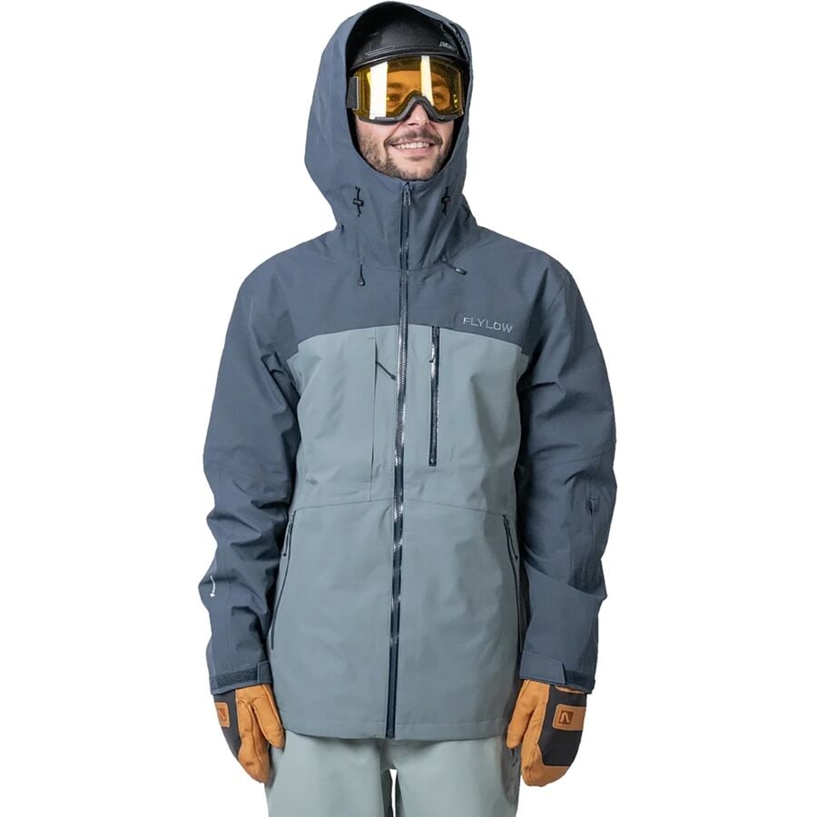 () tC[ Y NI^ v WPbg - Y Flylow men Quantum Pro Jacket - Men's Night/Slate