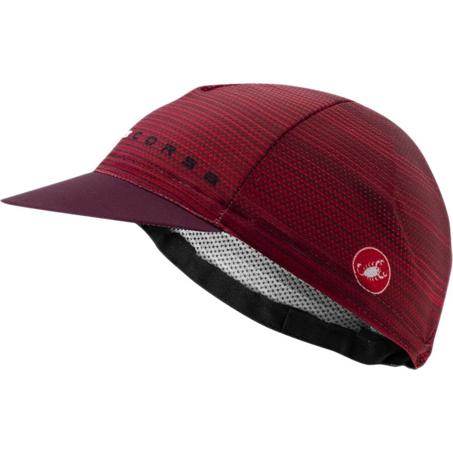 (取寄) カステリ ロッソ コルサ サイクリング キャップ 帽子 Castelli Rosso Corsa Cycling Cap Bordeaux