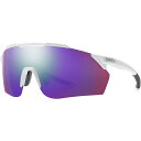 () X~X bJX N}|bv TOX Smith Ruckus ChromaPop Sunglasses Matte White/Violet Mirror