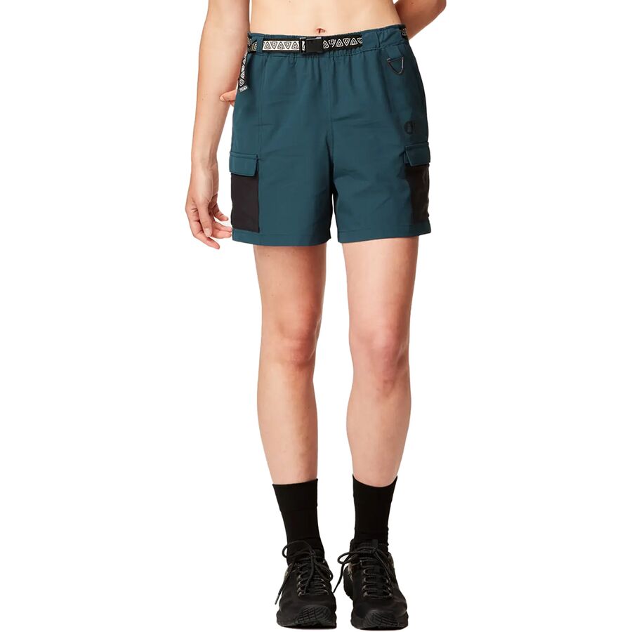 () sN`[I[KjbN fB[X Lo Xgb` V[g - EBY Picture Organic women Camba Stretch Short - Women's Deep Water