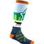 (取寄) ダーンタフ キッズ パウ カウ Otc ミッドウエイト クッション ソック - キッズ Darn Tough kids Pow Cow OTC Midweight Cushion Sock - Kids' Green