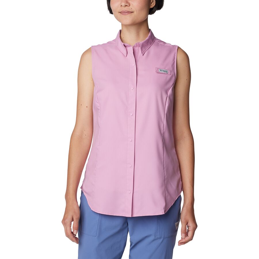 () RrA fB[X ^~A~ X[uX Vc - EBY Columbia women Tamiami Sleeveless Shirt - Women's Minuet